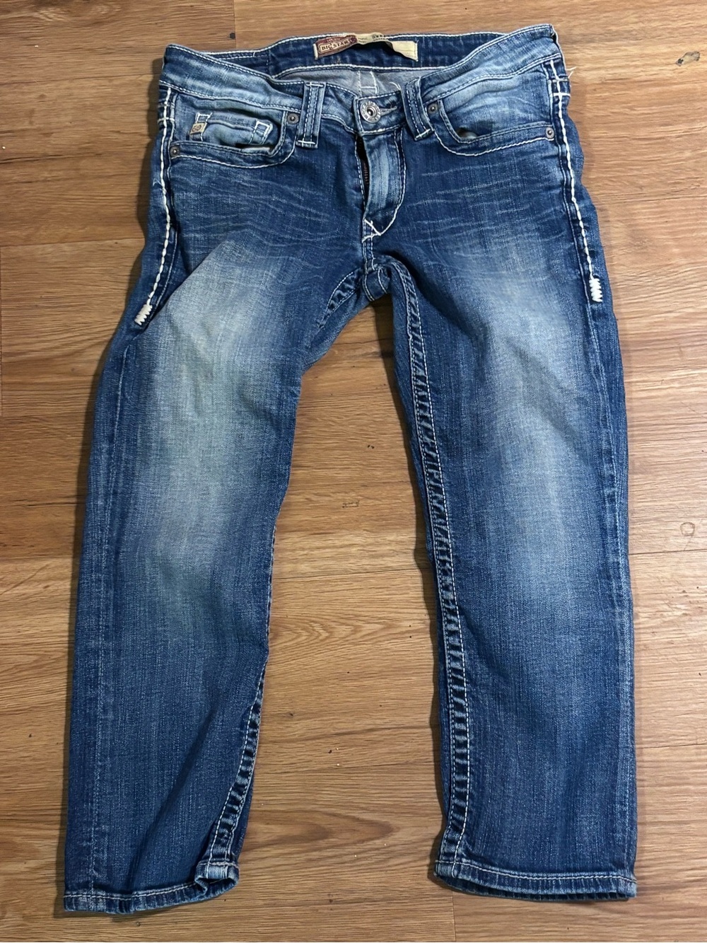 Women’s Blue Washed Denim Jeans
